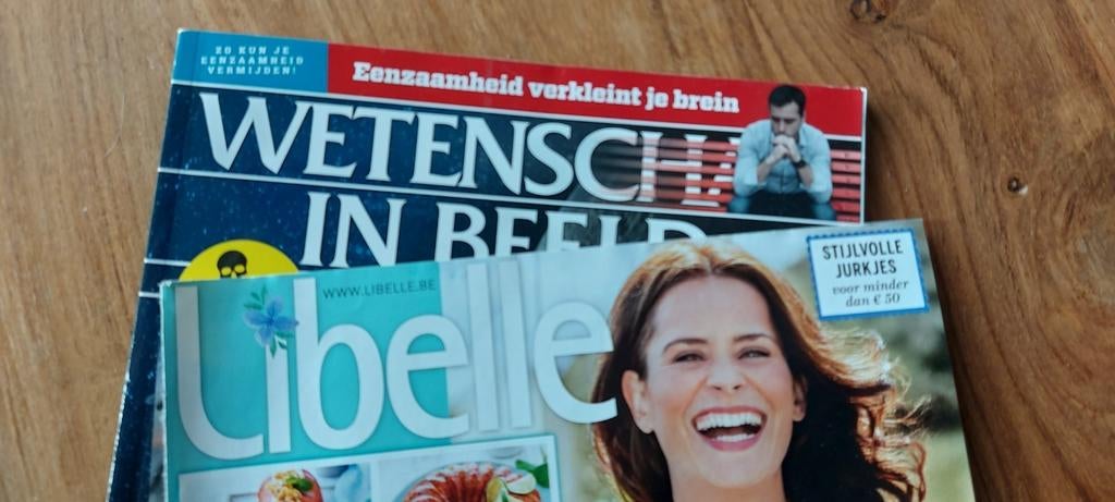 Gezocht: gratis tijdschriften voor iemand met beperking, Ophalen, Zo goed als nieuw