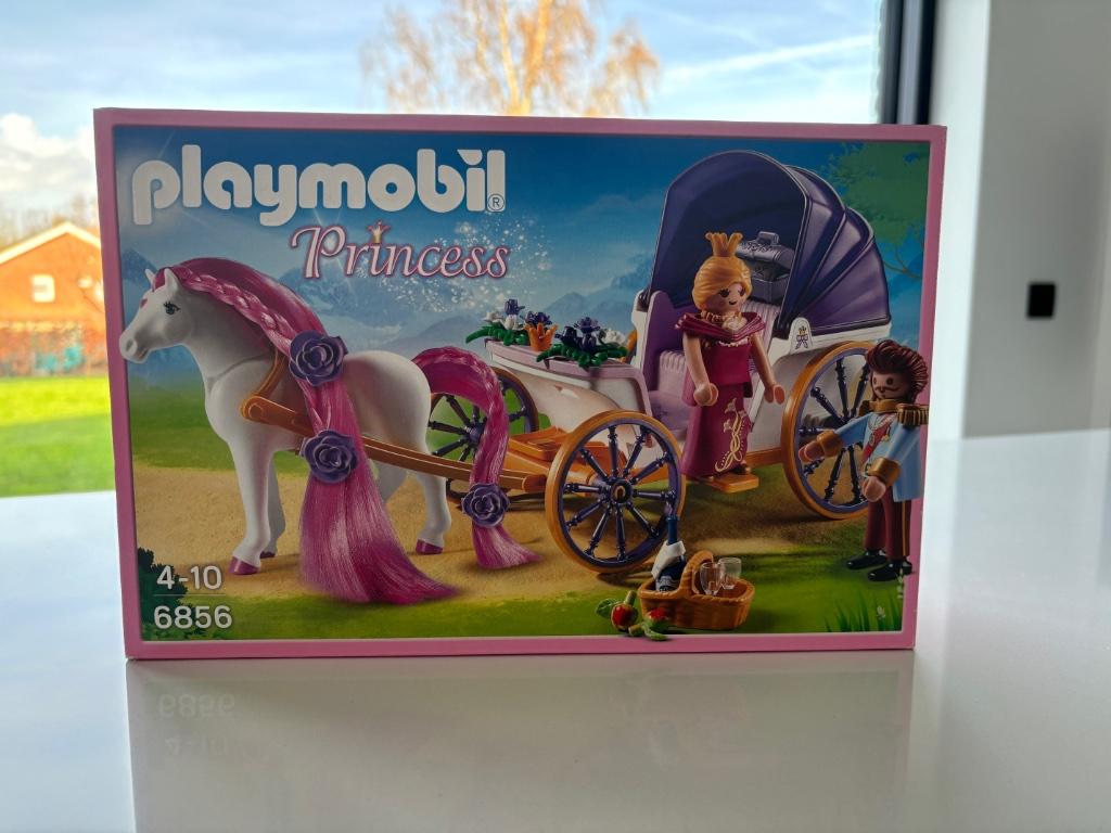 Playmobil Princess (6856) Calèche Royale avec Cheval, Enlèvement, Comme neuf, Ensemble complet