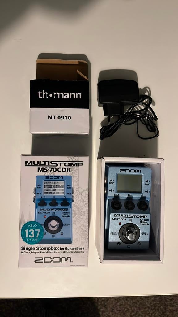 Zoom MS 70 CDR effect pedal, Muziek en Instrumenten, Ophalen of Verzenden