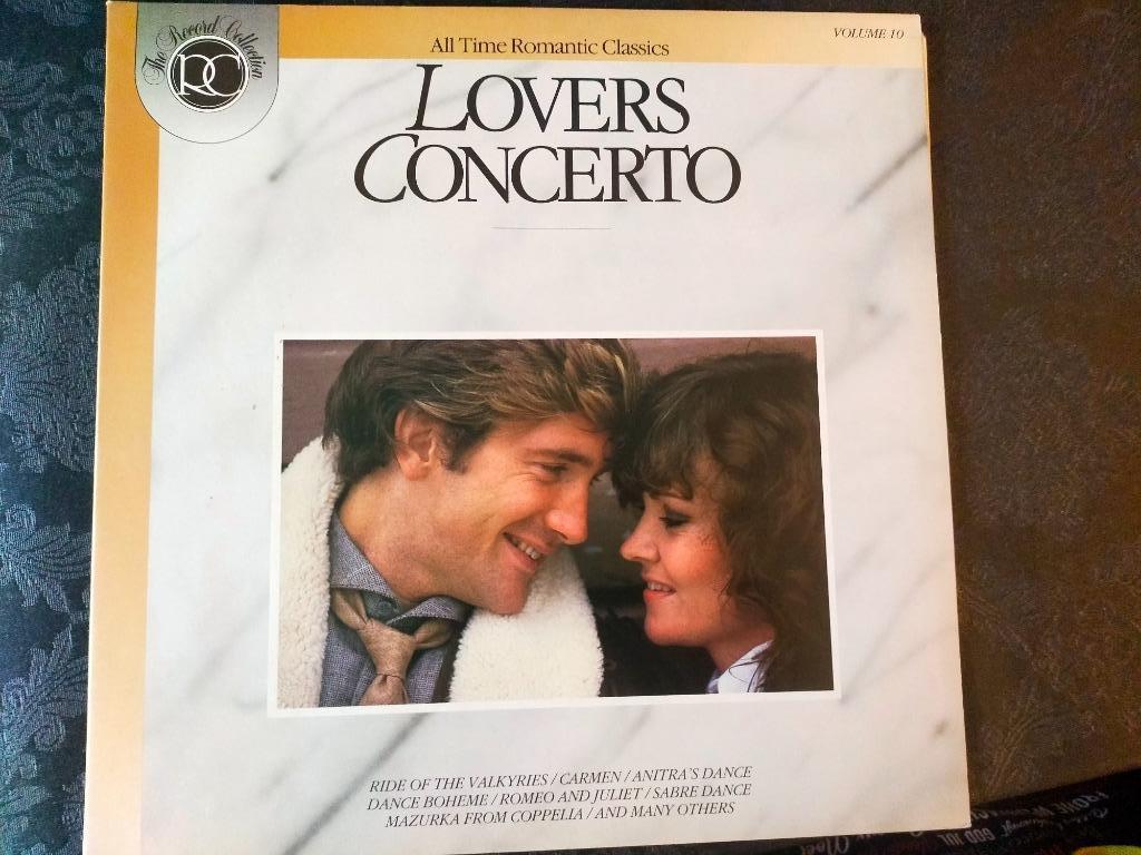 Lovers Concerto  2 LP KLASSIEK - BACH - GRIEG - DELIBES   LP, Ophalen of Verzenden, Zo goed als nieuw, Romantiek, 12 inch