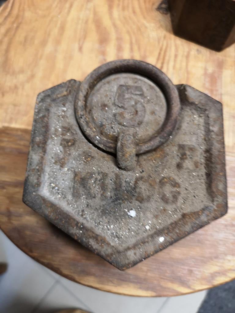 Ijzeren gewicht., Antiek en Kunst, Antiek | Gereedschap en Instrumenten, Ophalen