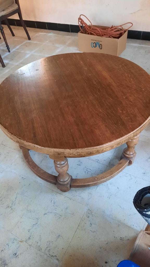 Salontafel., Ophalen