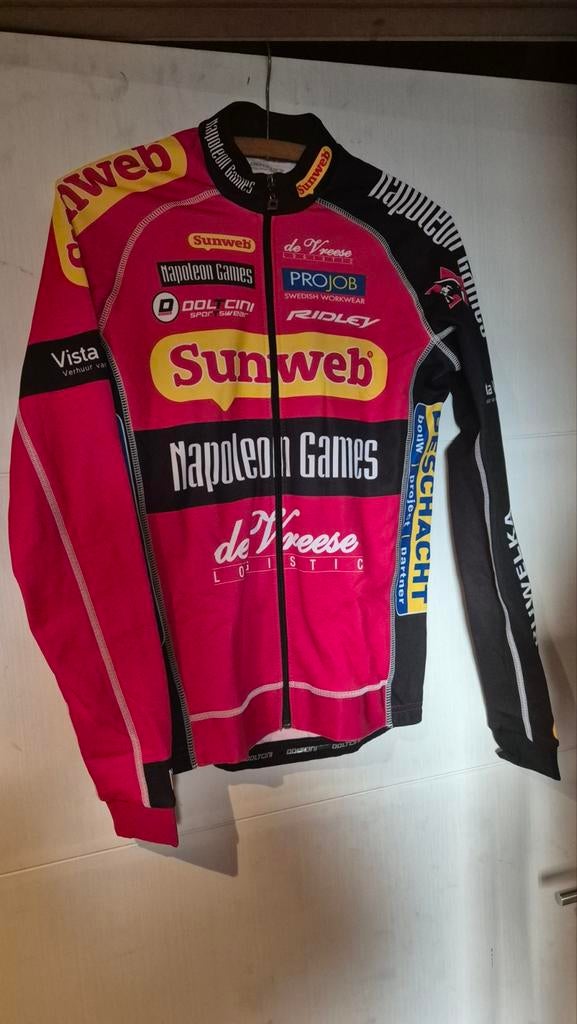 Sunweb - napoleon games wielertrui, Fietsen en Brommers, Ophalen, XS
