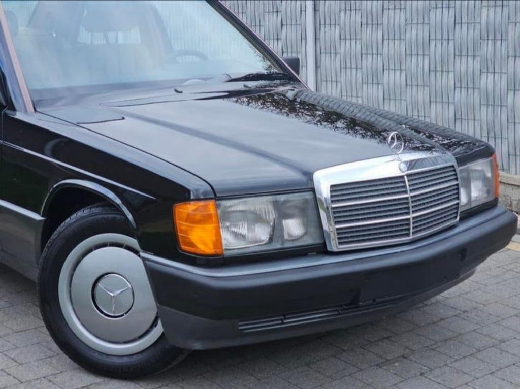 Mercedes 190E 2.0 Automaat, Auto's, 4 deurs, Achterwielaandrijving, Mistlampen, Beige