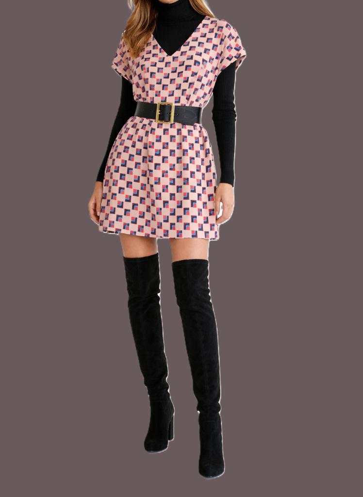 Nathalie Vleeschouwer jurk maat S, Kleding | Dames, Jurken, Zo goed als nieuw, Maat 36 (S), Overige kleuren, Boven de knie, Ophalen of Verzenden