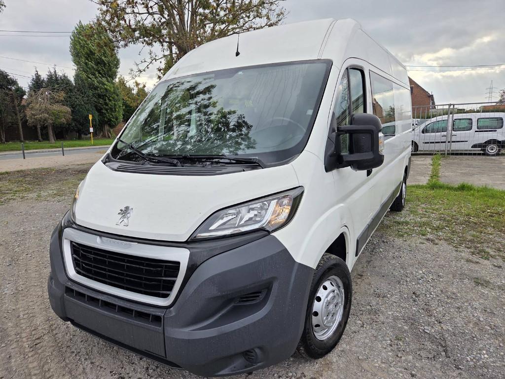 Peugeot Boxer L3h2 Double Cabine 7Places 2.2hdi 131cv 96kw.., Euro 5, Achat, Entreprise, 7 places