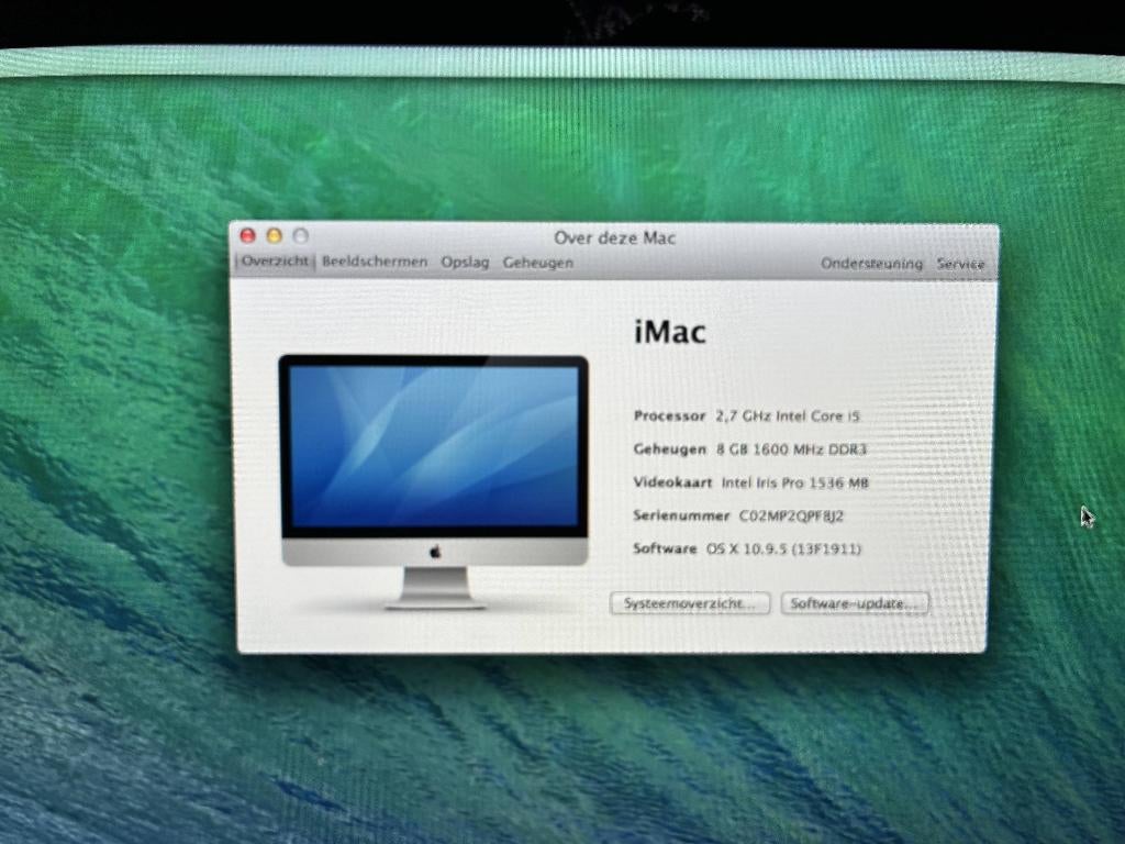 imac  2,7GHZ late 2013, Ophalen, Gebruikt, 2 tot 3 Ghz, IMac