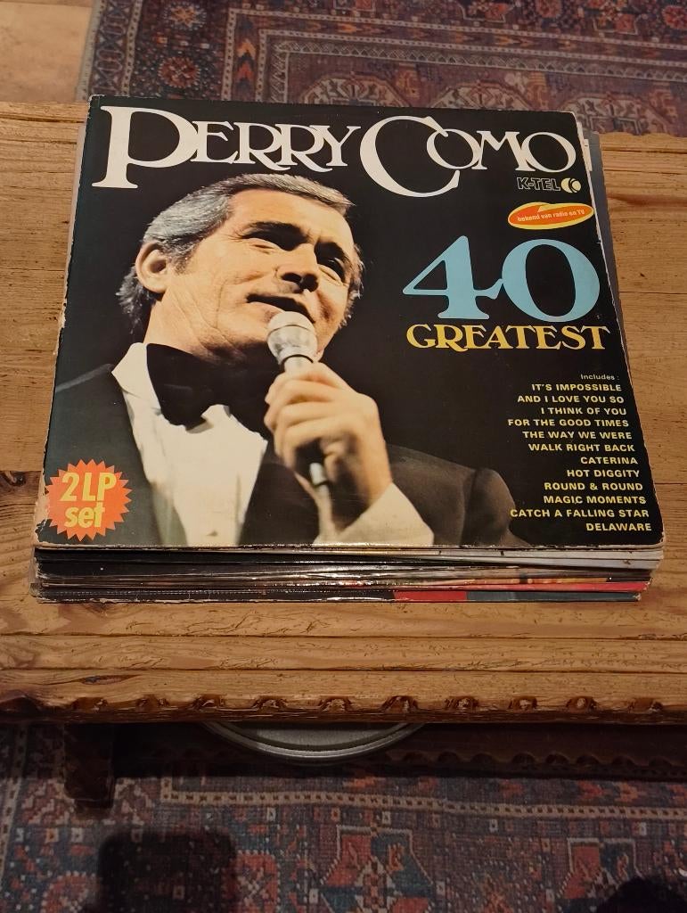 11 Lp's van Perry Como, Cd's en Dvd's, Vinyl | Jazz en Blues, Gebruikt, Overige formaten, Ophalen of Verzenden, 1940 tot 1960