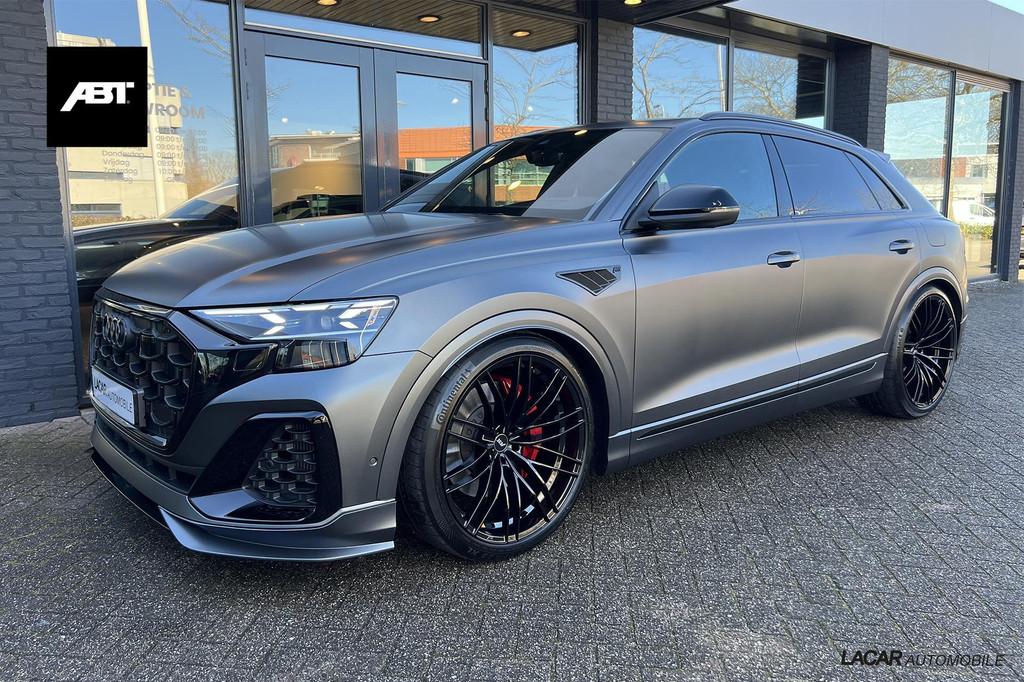 Audi Q8 60 TFSIe I ABT Aero I Matt PPF I 5 j Gar, Automaat, Gebruikt, Zwart, 2995 cc