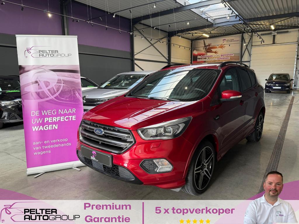 Ford Kuga 1.5i St-line Automaat AWD 182pk, Autos, Ford, Euro 6, Entreprise, 0 kg, Noir
