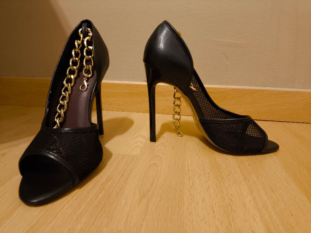 Escarpins Asos, Enlèvement ou Envoi, Escarpins, Comme neuf, Noir