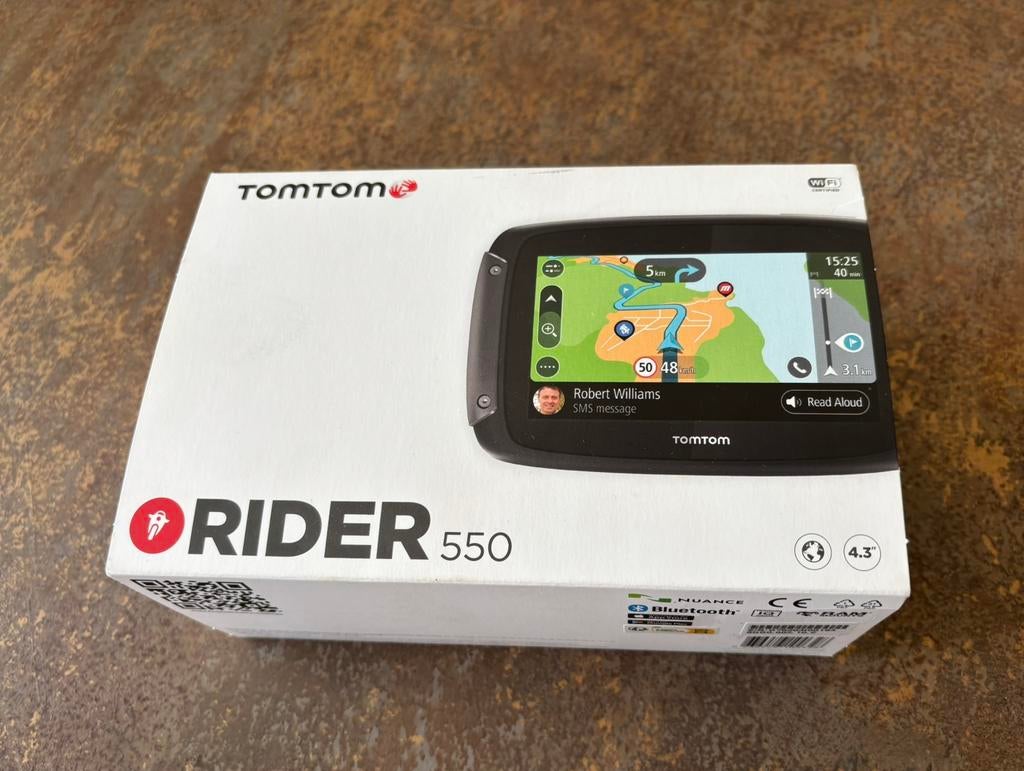 Tomtom Rider 550 voor motor, Ophalen of Verzenden, Zo goed als nieuw