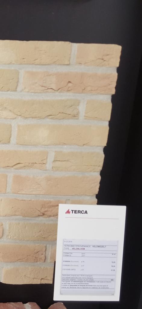 façade à vendre, Bricolage & Construction, Briques, Enlèvement, Neuf