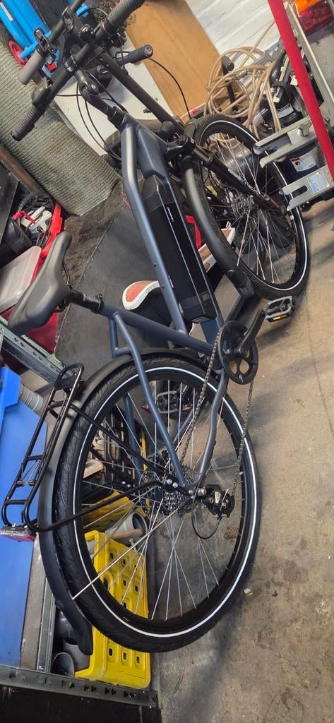 Elektrische fiets zgan, Enlèvement