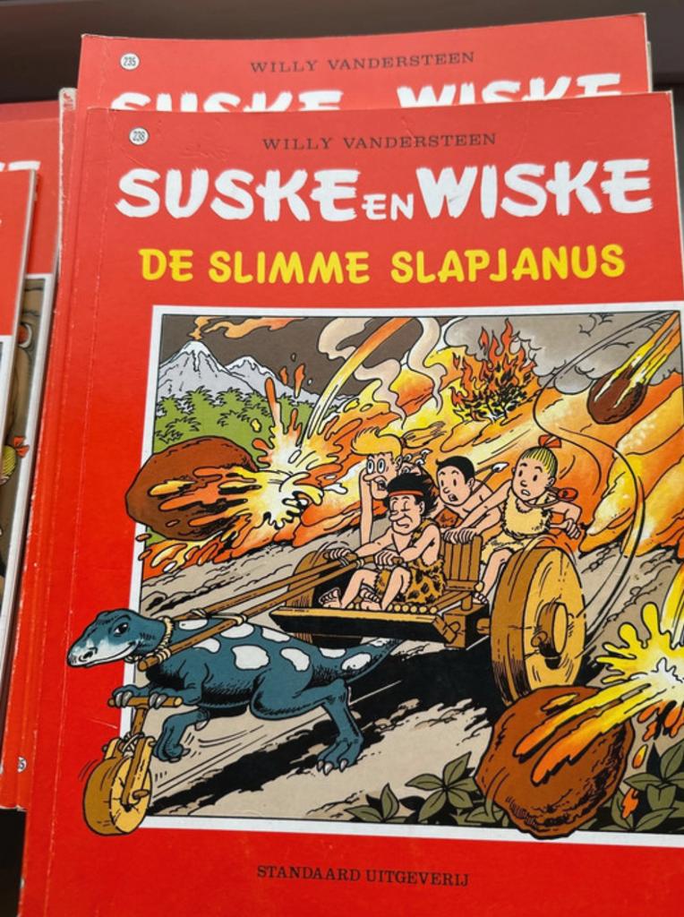 Stripalbum De slimme slapjanus Suske&Wiske (en vele andere), Boeken, Ophalen of Verzenden, Gelezen