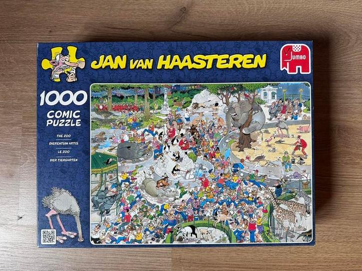 Puzzel Jan Van Haasteren 1000stuks JVH, Hobby en Vrije tijd, Ophalen, Zo goed als nieuw