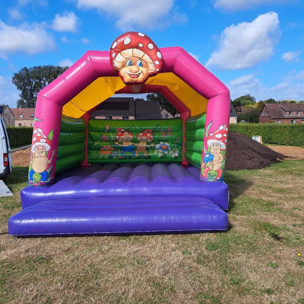 Château gonflable, Enlèvement, Utilisé