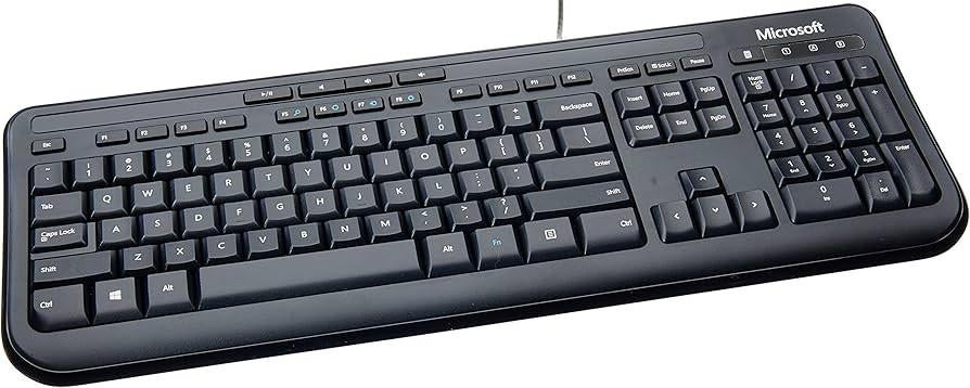 Microsoft Wired Keyboard 600 - AZERTY (Belge) - Très bon éta, Informatique & Logiciels, Claviers, Enlèvement ou Envoi, Azerty