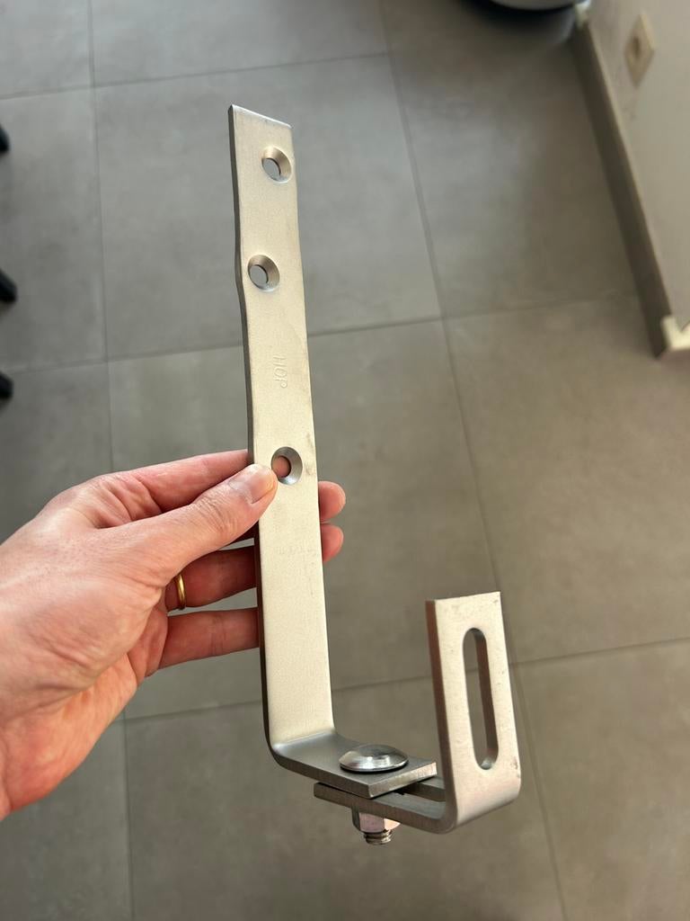 Crochets photovoltaique ardoise, Enlèvement, Comme neuf, Inox