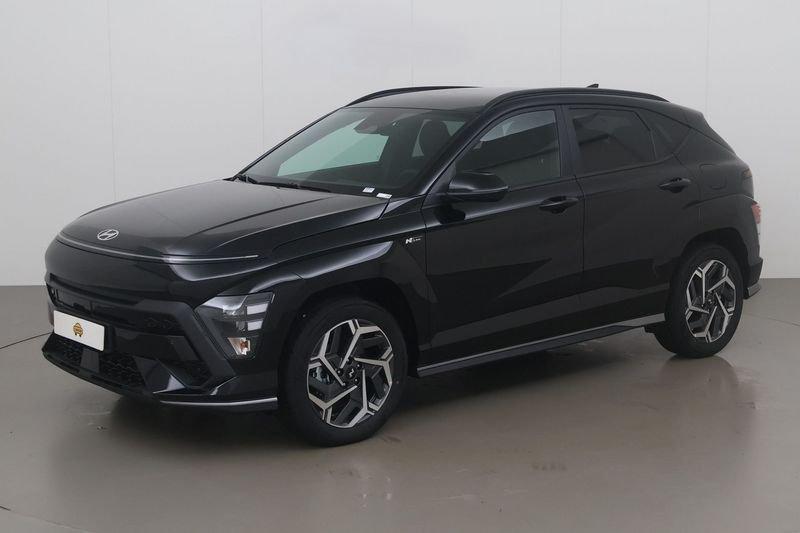Hyundai KONA HEV 1.6 gdi feel n-line 129 AT, Automaat, Gebruikt, 2 kWh, Overige bekleding
