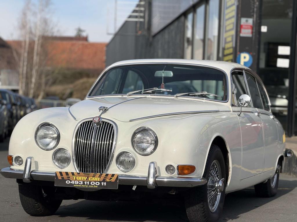 Jaguar MK II ✅Voiture Old Timer ✅ Contrôle Technique✅, Achat, 4 portes, Entreprise, Noir