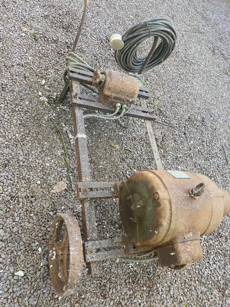 Drijfkracht motor, Doe-het-zelf en Bouw, Motoren, Ophalen, Gebruikt, Elektromotor