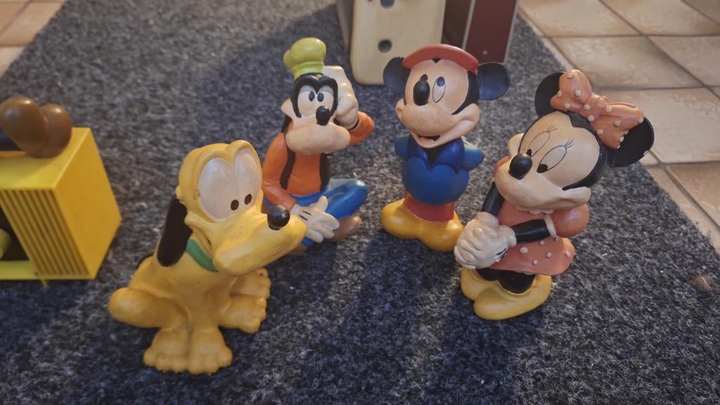 De Fab 4 Disney vintage Mickey plus vrienden, Plus, Enlèvement ou Envoi