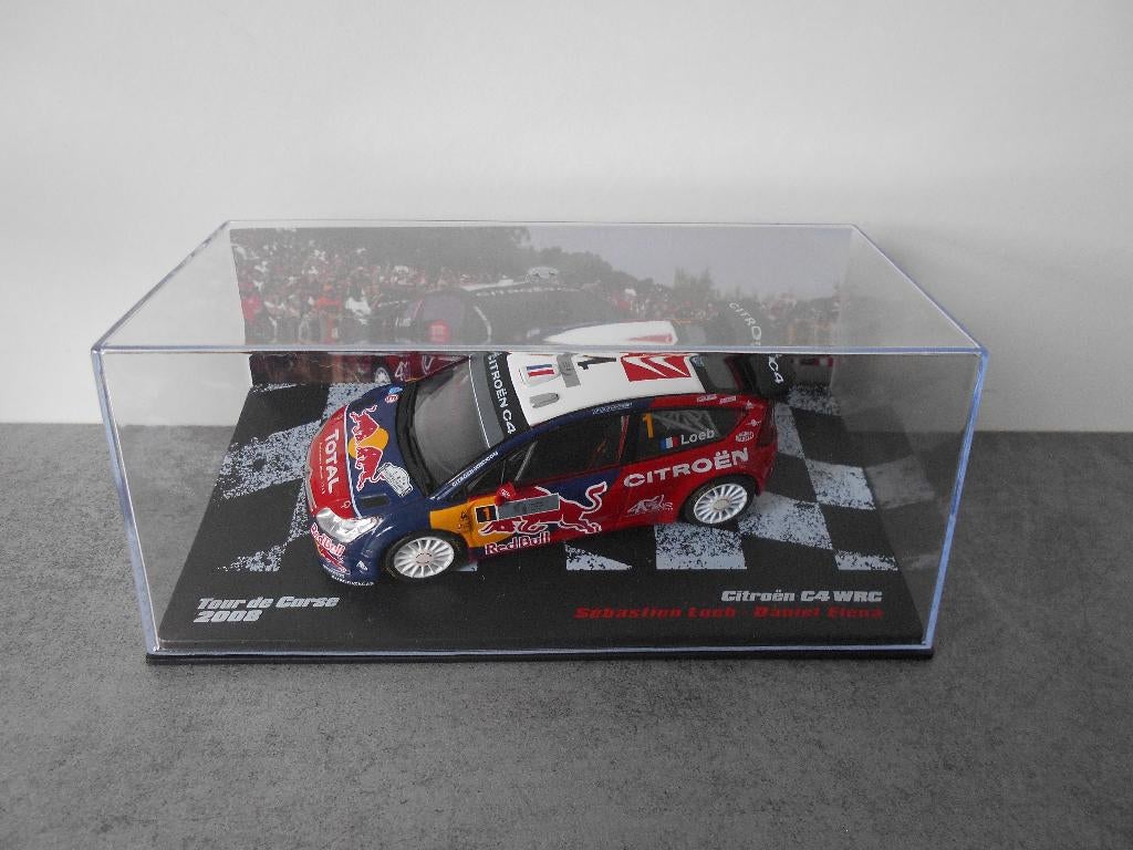 Citroen C4 WRC - Tour de Corse 2008, Hobby en Vrije tijd, Modelauto's | 1:43, Ophalen, Nieuw, Auto