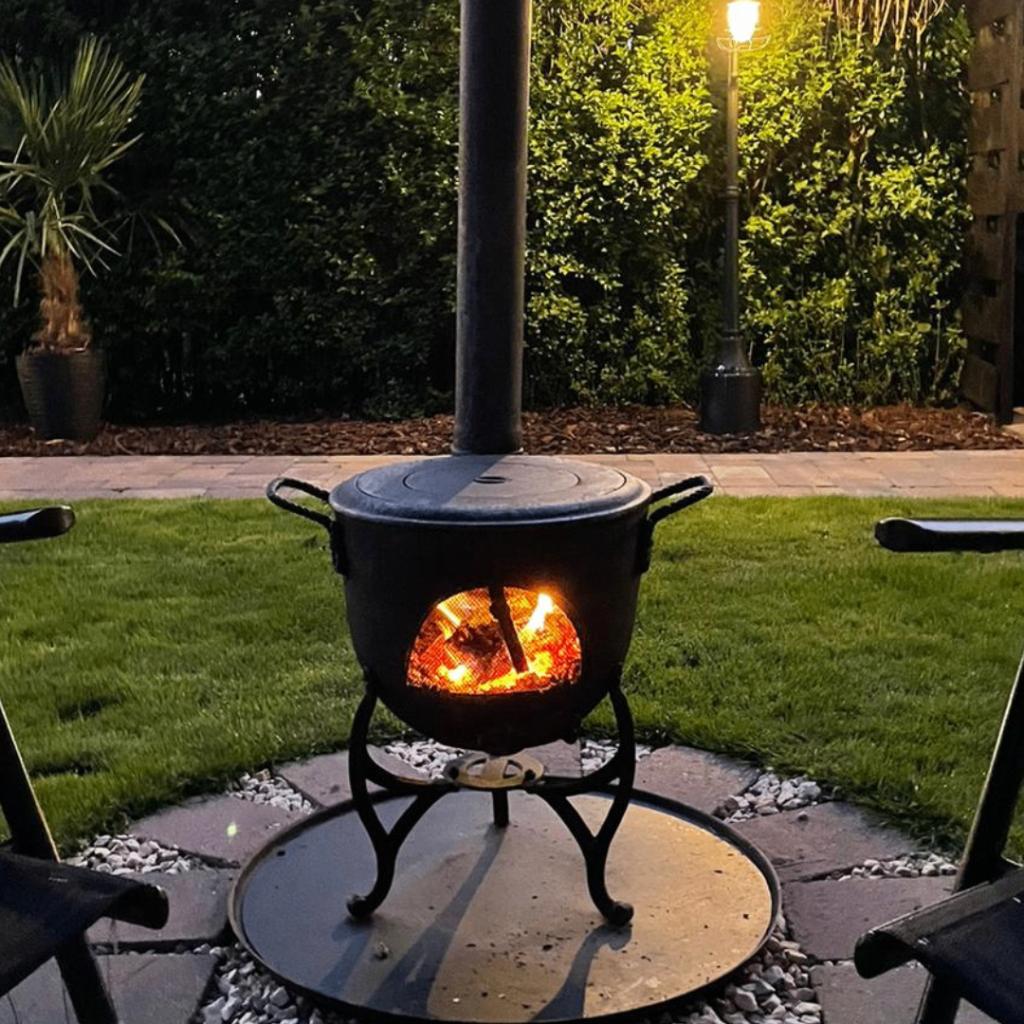 Poêle d'extérieur en fonte Volcano, Enlèvement ou Envoi, Neuf