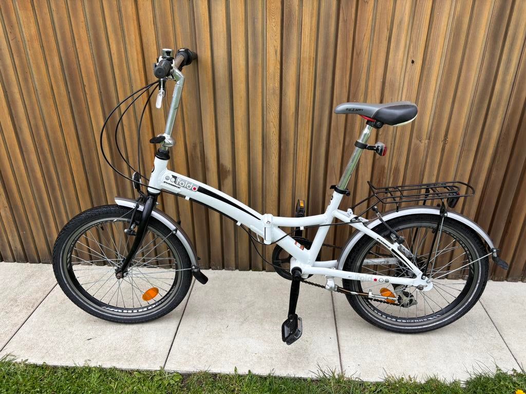 Foldo Evobike vouwfiets shimano, Fietsen en Brommers, Ophalen, Zo goed als nieuw, Versnellingen
