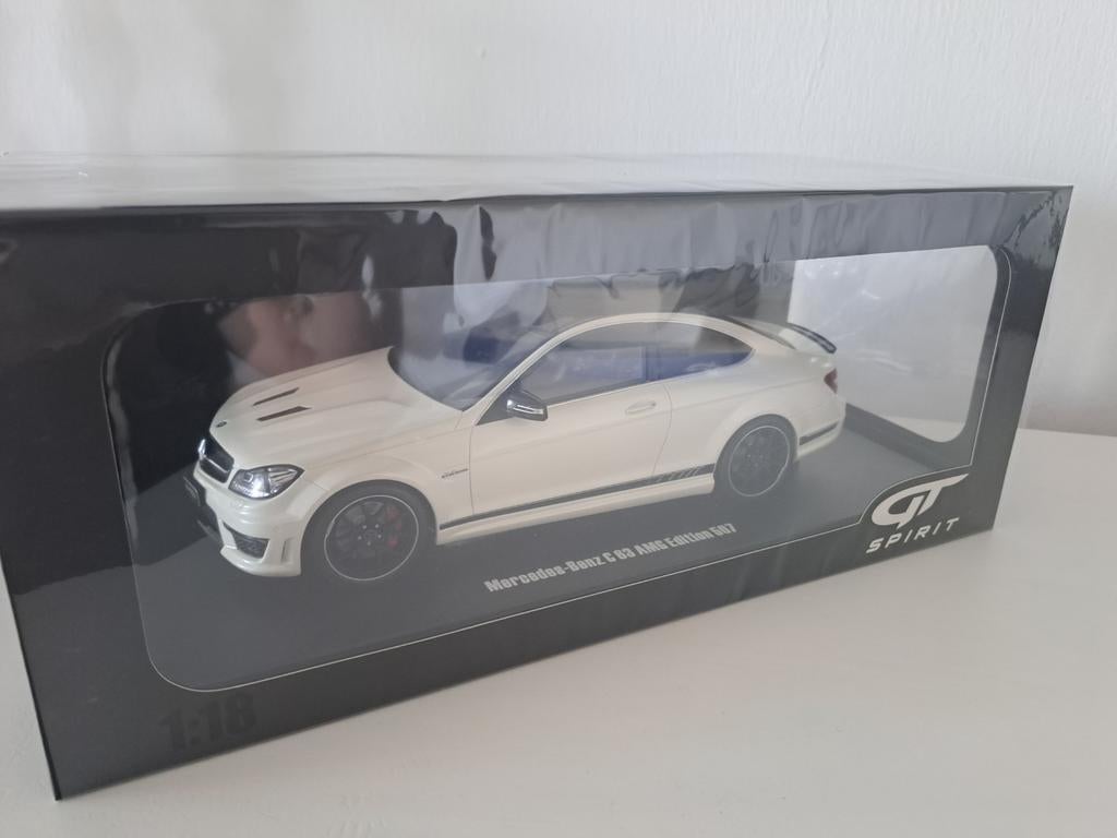 Mercedes Benz AMG C63 1/18 GT899 GT SPIRIT 1/18 Nieuw, Ophalen of Verzenden, Nieuw, Auto, Overige merken