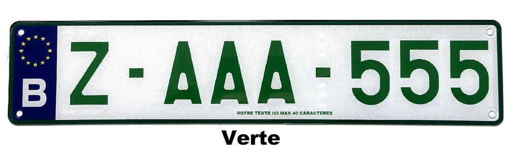 Plaque immatriculation PLEXI texte inférieur, Autos : Divers, Tuning & Styling, Enlèvement ou Envoi, ., ., .