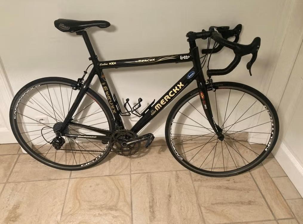 Racefiets Eddy Merckx super record 11speed, Ophalen, Zo goed als nieuw, Carbon, Heren