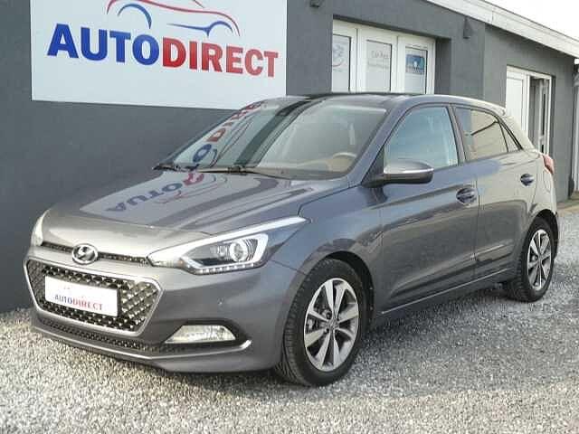 Hyundai i20 1.2i Blackline Airco, Bluetooth *GARANTIE 1, Autos, Achat, Entreprise, Boîte manuelle, Noir