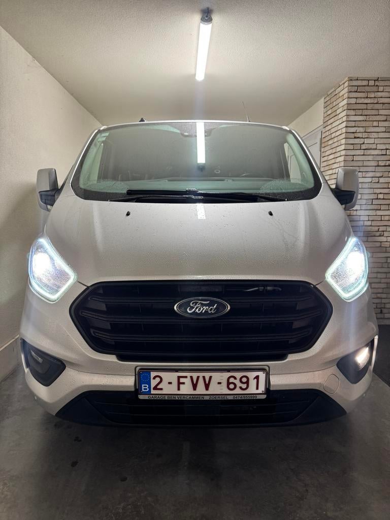 ford transit custom, Auto's, Ford, Automaat, 4 deurs, Stof, Zwart