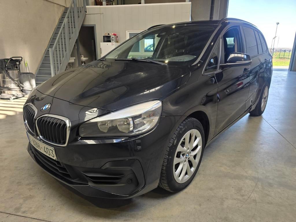 Bmw 218D Gran Tourer 2018 Automaat 7-zit 185dkm, Auto's, BMW, Monovolume, Euro 6, Navigatiesysteem, Zwart