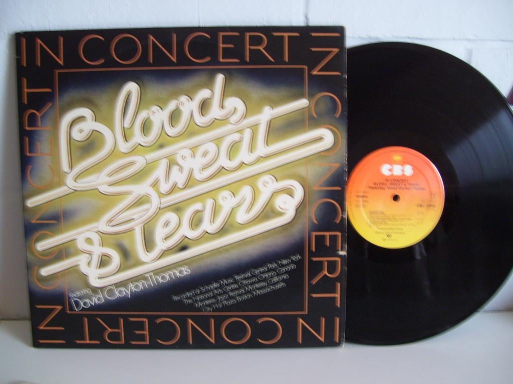 BLOOS SWEAT & TEARS  in concert ( 2 lps ), Cd's en Dvd's, Vinyl | Jazz en Blues, 1960 tot 1980, Gebruikt, Ophalen of Verzenden