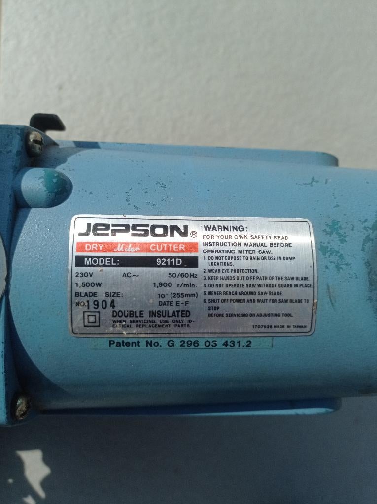 Afkortzaag metaal, Doe-het-zelf en Bouw, Ophalen, Gebruikt, Afkortzaag