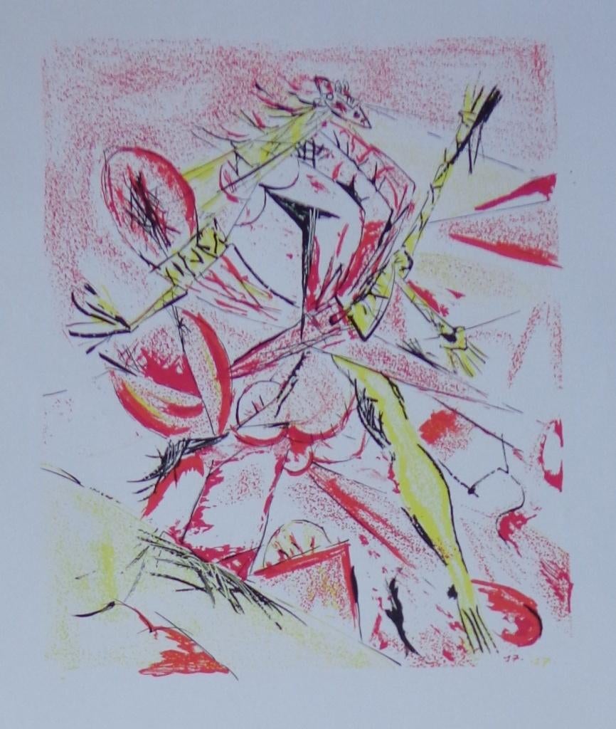 YSBRANT / AFFICHE / KLEURZEEFDRUK / 90x60cm / PANTER, Antiek en Kunst, Kunst | Litho's en Zeefdrukken, Ophalen of Verzenden