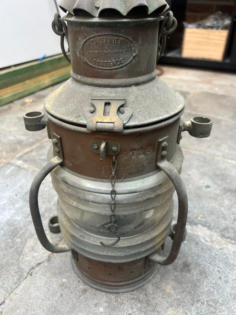 Scheepslamp, Verzamelen, Scheepvaart, Ophalen, Gebruikt