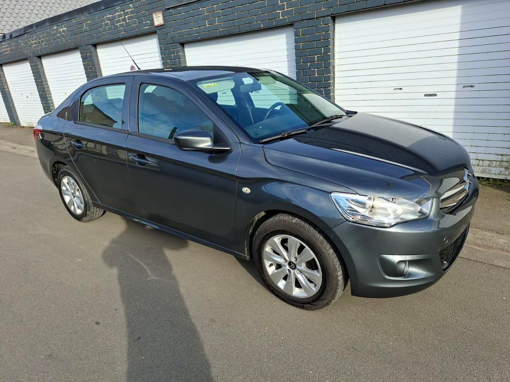 Citroën c3  1.6 blue hdi , airco  2017 80.000km, Argent ou Gris, Capteur de stationnement, Boîte manuelle, Noir