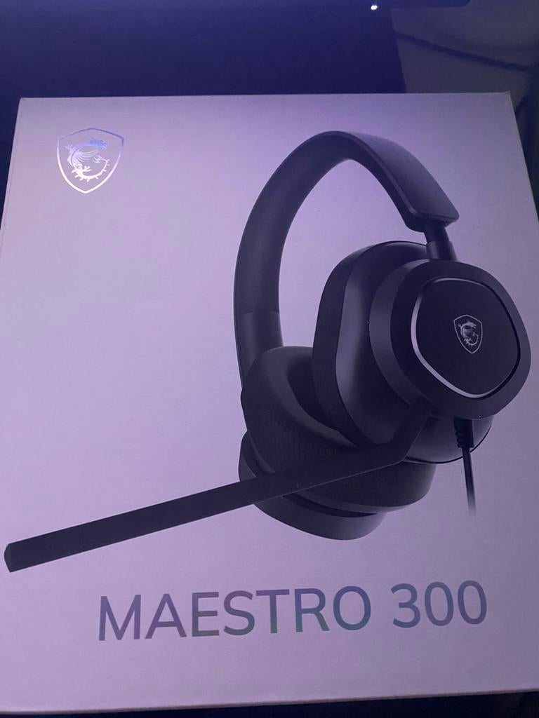 MSI Maestro 300 Gaming Headset – Ongebruikt, Informatique & Logiciels, Casques micro, Neuf, Casque gamer, Enlèvement, Over-ear