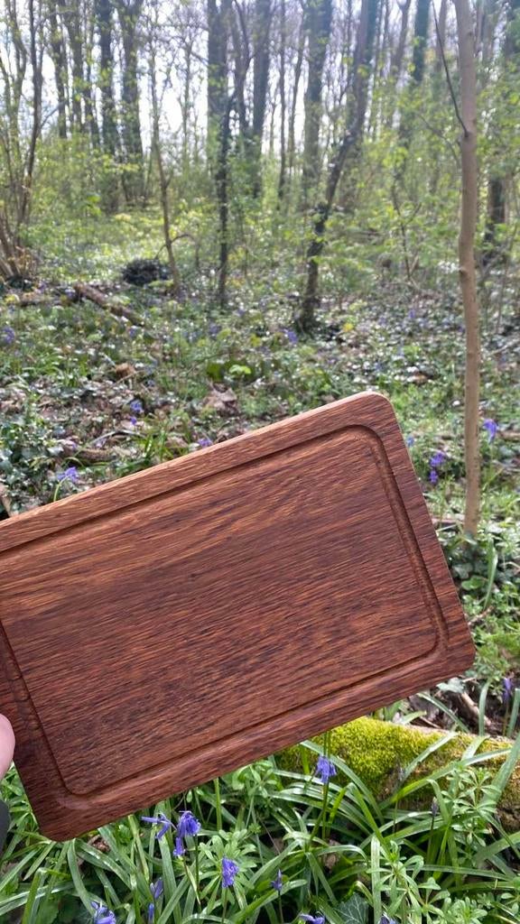 ​Titre :  Planche à découper artisanale en chêne - Neuve, Huis en Inrichting, Keuken | Servies, Ophalen of Verzenden