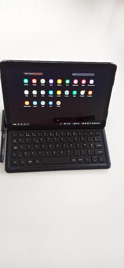 Samsung Galaxy Tab S4 10.5" + keyboard + pen ( nieuwstaat ), Computers en Software, Ophalen, Zo goed als nieuw
