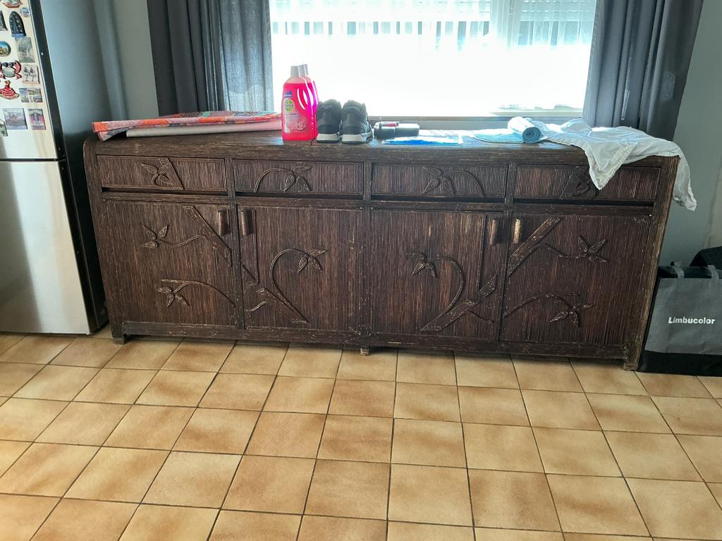 Riete kast, Enlèvement, Comme neuf