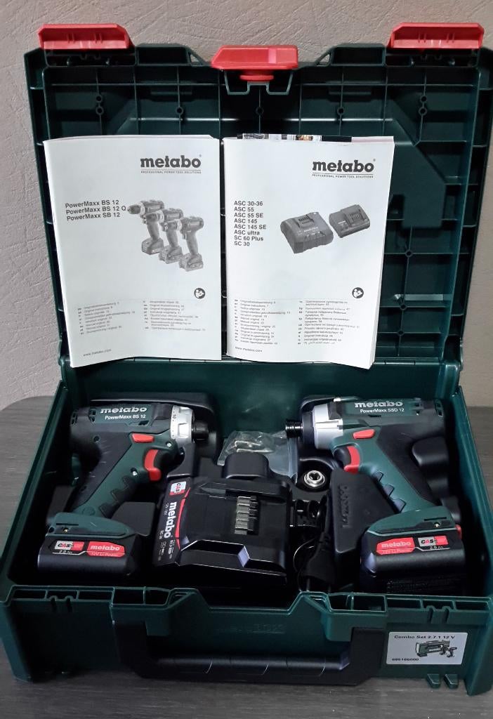 Metabo Combo Set Accumachines 12V ( NIEUW ), Ophalen of Verzenden, Nieuw