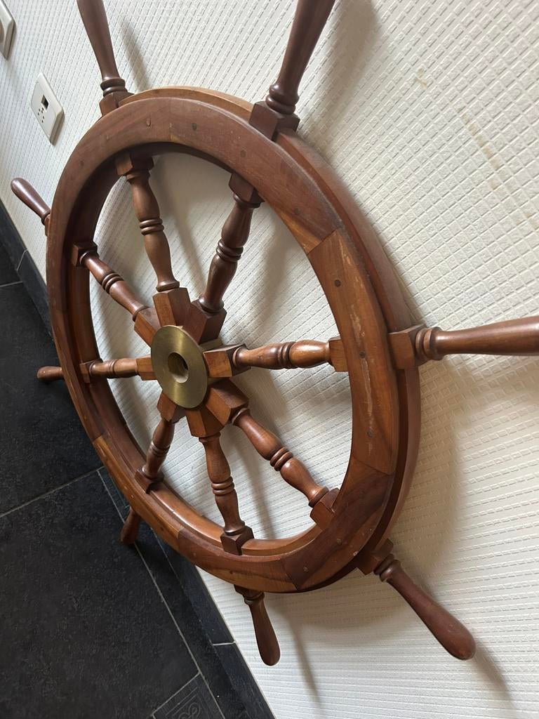 Piraten stuur, Verzamelen, Scheepvaart, Ophalen of Verzenden, Zo goed als nieuw
