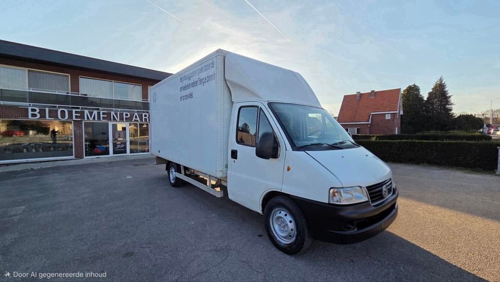 Fiat ducato 2.8JDT L3h3


Bj 2005
65.000km, Auto's, Bestelwagens en Lichte vracht, Stof, Wit, Particulier, Handgeschakeld