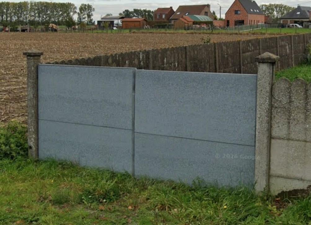 Gegalvaniseerde poort, Jardin & Terrasse, Portes de jardin, Utilisé, Portail battant, Acier, 150 à 200 cm, 200 cm ou plus, Enlèvement