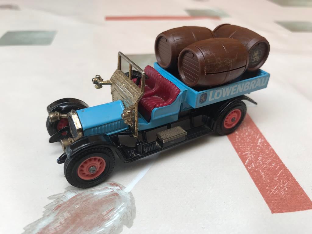 Matchbox Löwenbräu miniatuur wagen, Ophalen of Verzenden, Gebruikt, Overige typen
